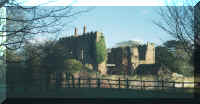 Astley Castle from St Marys Churchyard